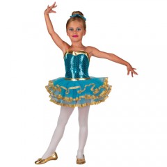 Prima Ballerina Μπλε στολή για κορίτσια 