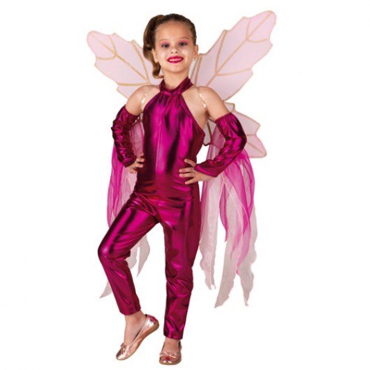 Wings φούξια με φτερά στολή νεράιδας για κορίτσια 