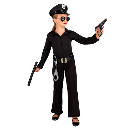 Αστυνομικίνα στολή για κορίτσια με Ολόσωμη Φόρμα