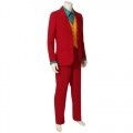 Red Suit Crime Prince στολή για ενήλικες 