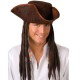 Καπέλο Πειρατή Dirty Joe με μαλλιά 