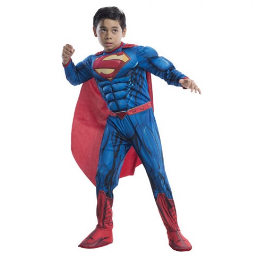 Superman στολή deluxe Σούπερ ήρωα για αγόρια 