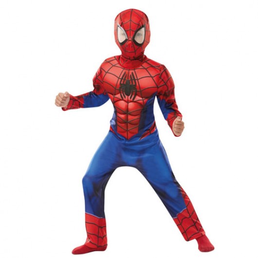 Spiderman στολή deluxe Σούπερ ήρωα για αγόρια 