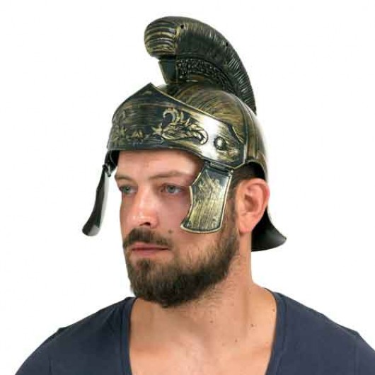 Καπέλο Περικεφαλαία Ρωμαίου Πολεμιστή χρυσή 