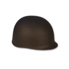 Καπέλο Κράνος Κομάντο πλαστικό Μαύρο