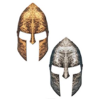 Περικεφαλαία μάσκα Αρχαίου Έλληνα Πολεμιστή 