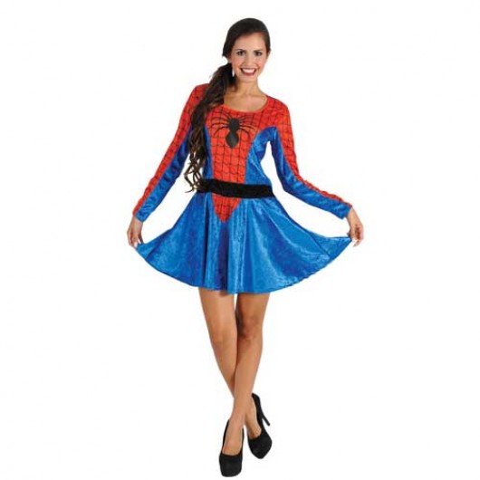 Spiderwoman γυναικεία Στολή ενηλίκων Αράχνη