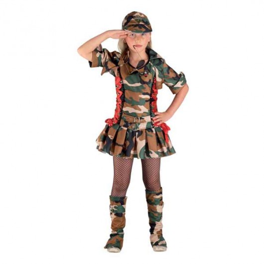 Στρατιωτίνα trendy στολή για κορίτσια Κομάντο
