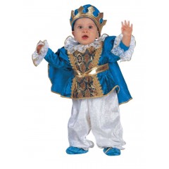 Μικρός βασιλιάς μπεμπέ στολή σε μπλε χρώμα