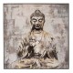 Πίνακας Βούδας με ασημί κορνίζα