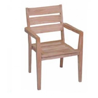 MARVEL  Πολυθρόνα στοιβαζόμενη από ξύλο teak