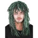 Περούκα Ζόμπι rasta με πράσινες αποχρώσεις 