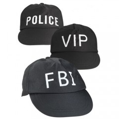 Καπέλο αστυνομικού μαύρο Jockey σε τρία σχέδια