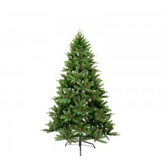 Χριστουγεννιάτικο Δέντρο SWISS PINE & κουκουνάρια 150cm 