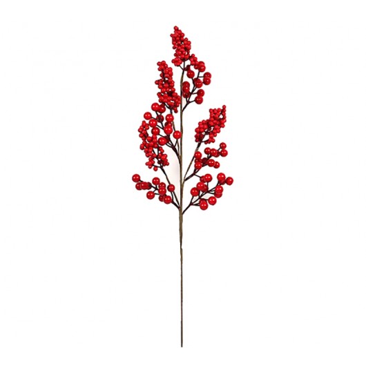 Κλαδί με κόκκινα berries,69cm
