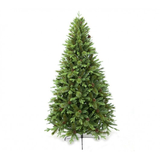 Δέντρο California pine 240cm plastic με κουκουνάρι και πευκοβελόνα